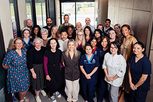 A large group of staff from the Cockburn Health Women's Mental Health Service